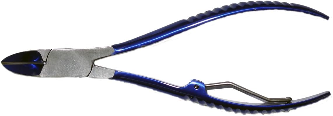 Albipro Nail Pliers Blue 13cm – Durable, precise & lightweight 50g tool for professional nail care