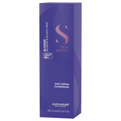 Alfaparf Milano Semi di Lino Blonde Anti-Yellow Conditioner 6.76oz – Neutralizes brass & hydrates.