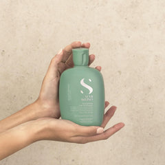 Alfaparf Milano Semi Di Lino Scalp Renew Low Shampoo for Thinning Hair - Sulfate Free Shampoo - Strengthens, Re-densifies and Stimulates Hair Fiber - Professional Salon Quality