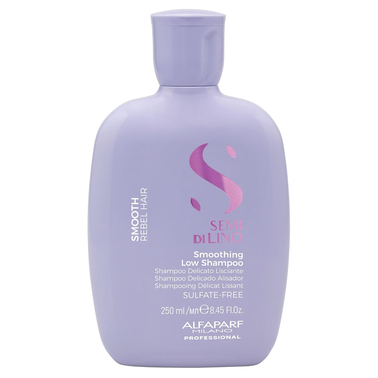 Alfaparf Milano Semi di Lino Smoothing Shampoo – Sulfate-free cleanser that tames frizz & adds shine.