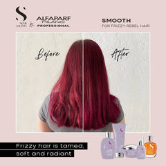 Alfaparf Milano Semi di Lino Smoothing Shampoo – Sulfate-free cleanser that tames frizz & adds shine.