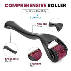 540 Titanium Microneedle Derma Roller Micro Needle Skin Care For Hair Loss Beard