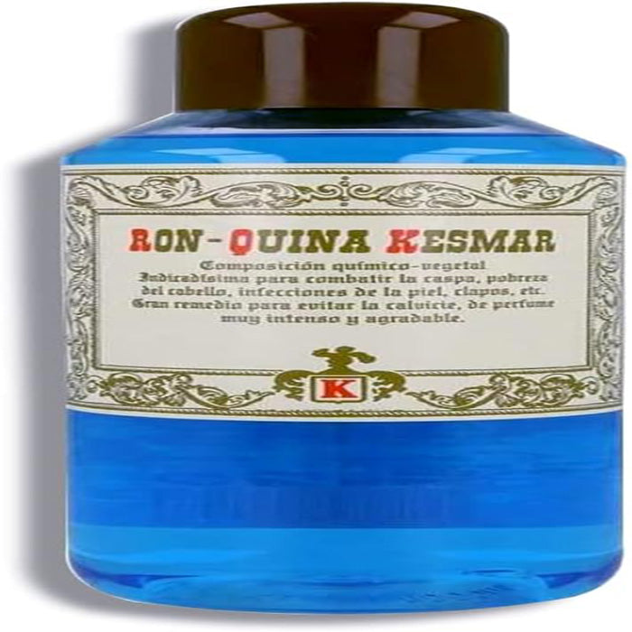 Ronquina Kesmar Azul Tónico Capilar 1000 ml – fortalecimiento y cuidado intensivo del cabello.