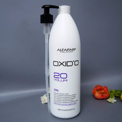 Alfaparf Oxid’o Stabilized Peroxide Cream 1000ml – Professional developer cream, smooth & reliable.