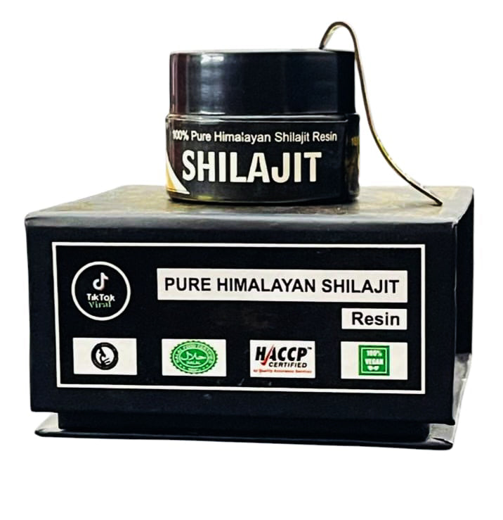 Pure Himalayan Shilajit For Stamina, Muscle Build 75% Fulvic Acid | 85+ Minerals