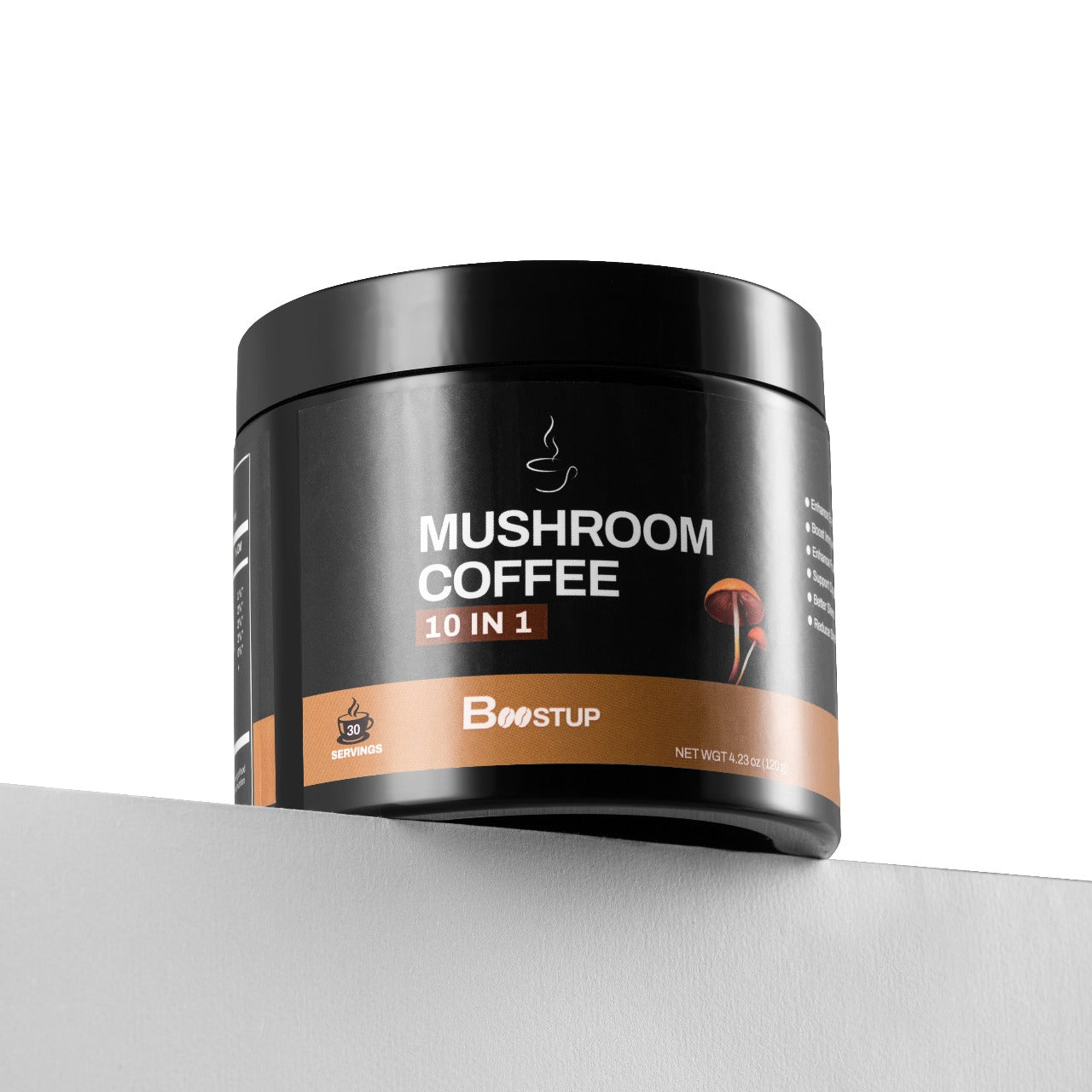 BOOSTUP Mushroom Coffee-Boosting Supplement, Supports Mental Clarity & Wellness