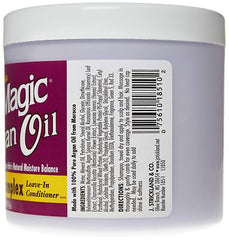 Blue Magic Conditioner Argan Oil & Herbal Complex 390g – Nourishes, strengthens & adds shine