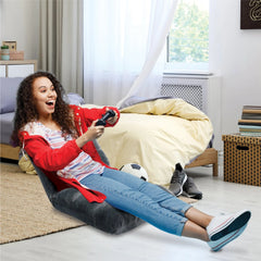 BirdRock Home Memory Foam Floor Chair: adjustable, comfy seating for gaming, reading & lounging