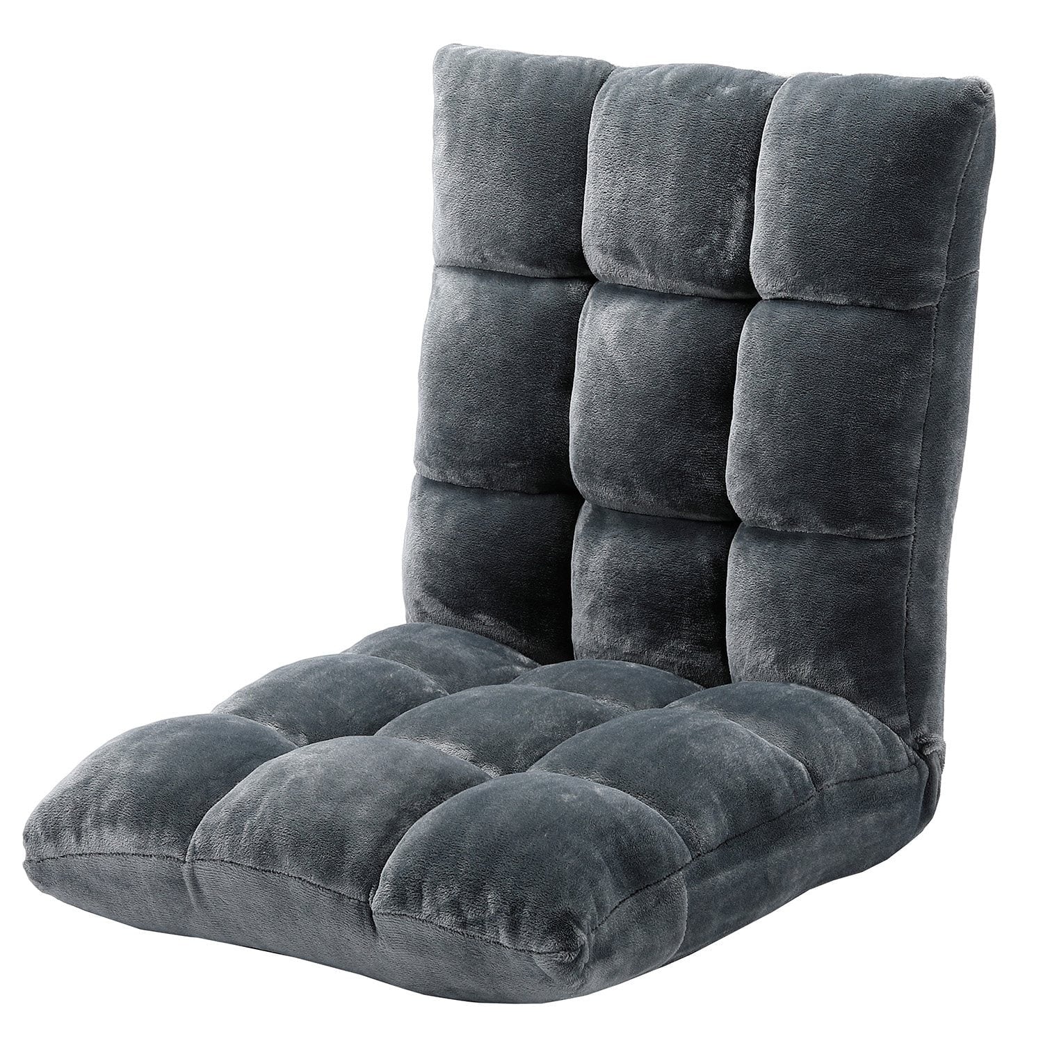 BirdRock Home Memory Foam Floor Chair: adjustable, comfy seating for gaming, reading & lounging