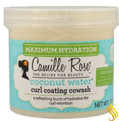 Camille Rose Eau de Coco Cowash 354ml – Gently cleanses, hydrates & refreshes hair with coconut water.