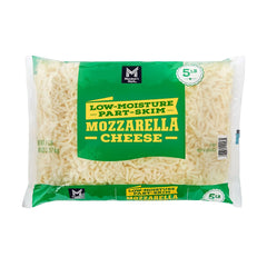 Member's Mark Part-Skim Shredded Mozzarella Cheese, 5 lbs – Fresh, Creamy & Perfect for Pizza