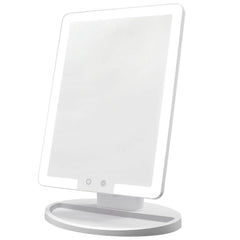 Thinkspace Lighted Makeup Mirror: 3-tone LED lighting, touch-dim, sleek vanity essential