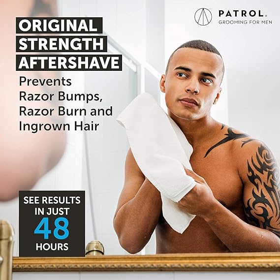Bump Patrol After Shave Original 57ml/2Oz – Fast Razor Bump & Ingrown Hair Treatment (2225)