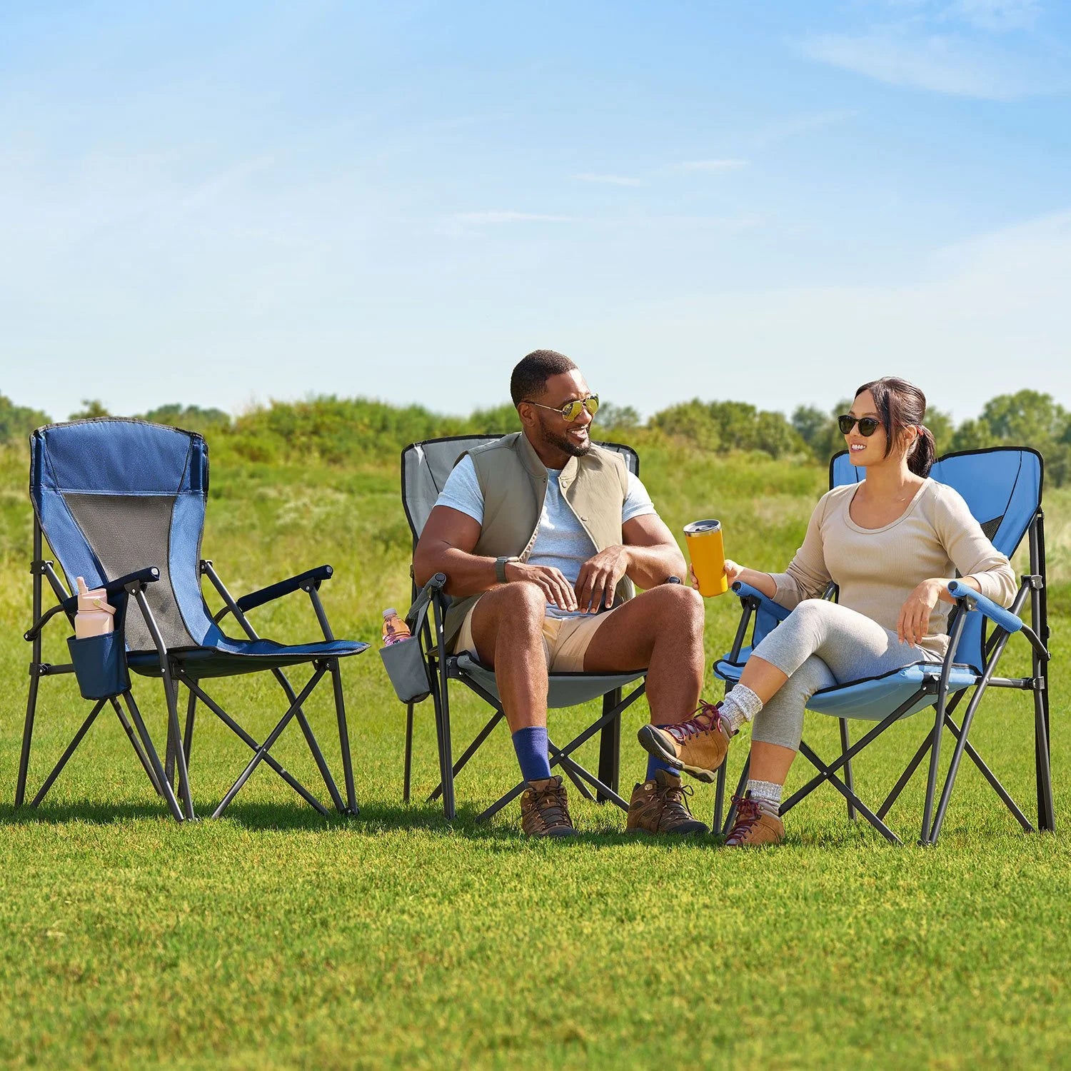 Member's Mark Adult Hard Arm Chair – durable, foldable, and comfortable seating for outdoor use
