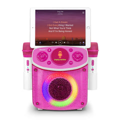 The Singing Machine Mini Sparkle Karaoke Machine – portable, fun, and colorful singing experience