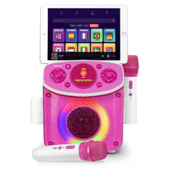 The Singing Machine Mini Sparkle Karaoke Machine – portable, fun, and colorful singing experience